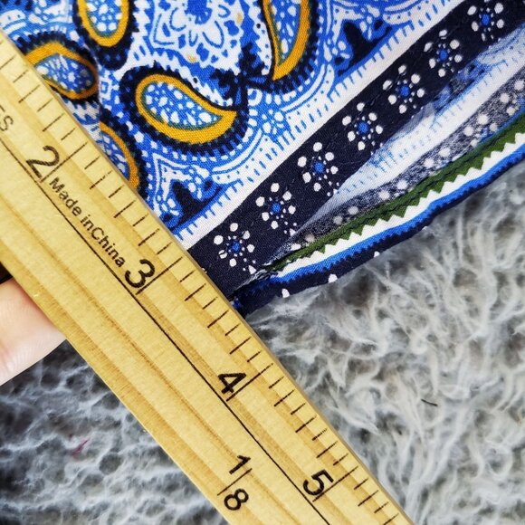 Ekouaer Dress Womens 2XL Blue Ethnic Pattern Short Sleeve Lightweight - Picture 6 of 8